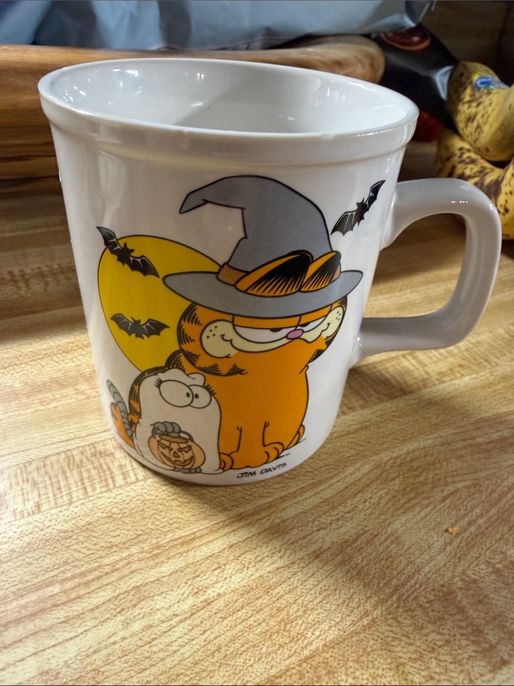 Vintage Garfield Halloween Mug